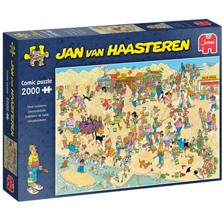 JUMBO Spiele Jumbo Jan van Haasteren Sandskulpturen 2000 Teile