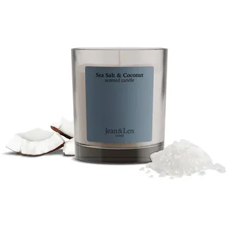 Jean&Len Duftkerze Sea Salt & Coconut 195 g braun