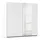 Schwebetürenschrank Kronach 218 x 210 x 59 cm Weiß