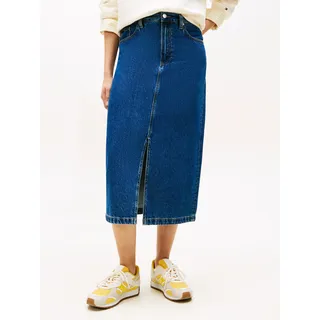 Tommy Hilfiger Jeansrock »DNM EMI MIDI STRAIGHT SKIRT HW«