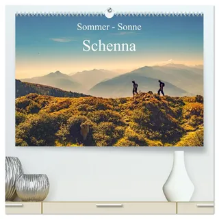 Sommer - Sonne - Schenna (hochwertiger Premium Wandkalender 2026 DIN A2 quer), Kunstdruck in Hochglanz: Erleben Sie Schenna mit seinen Bergwelten im Herzen Südtirols hautnah. (CALVENDO Orte)