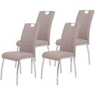 HELA Tische Swingstuhl-Set Andrea Cappucino 4er-Set
