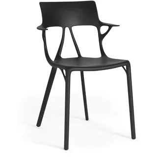 Kartell A.I. Gartenstuhl 53,5 x 55 x 80 cm schwarz 2 St.