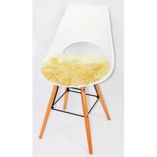 Heitmann-Felle Lamm Stuhlkissen 45 x 45 cm Beige