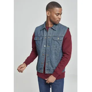 Urban Classics Jeansjacke - Blue - 5XL