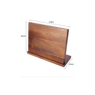 Magnetischer Messerblock aus Holz – platzsparend & stilvoll