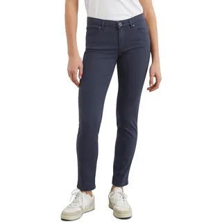 Marc OߴPolo Damen Hose mit Stretch-Anteil Slim Fit, Blau (Midnight Blue), W34/L32