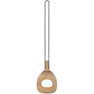 Ambiente FILOXXMO101 Filing Kochlöffel Buche mn schwarz, Griff aus lackiertem Metall