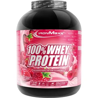 100% Whey Protein Himbeere Pulver 2350 g