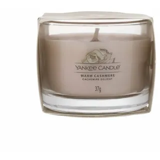 Yankee Candle Warm Cashmere Votivkerze 37 g weiß