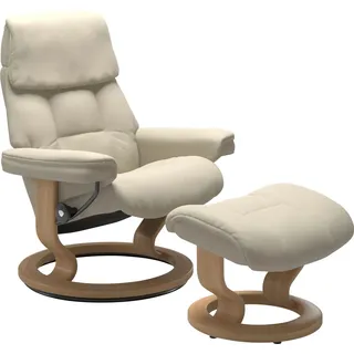 Stressless Relaxsessel Ruby Leder 79 x 98 x 76 cm Beige