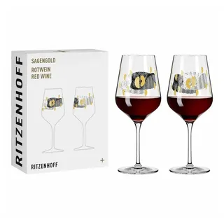 Ritzenhoff & Breker Sagengold Rotweinglas 0,57 l 2 St.