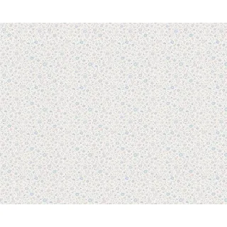 A.S. Création Vliestapete Liberté Tapete Landhaus Shabby Chic 10,05 m x 0,53 m blau rosa weiß Made in Germany 305252 30525-2