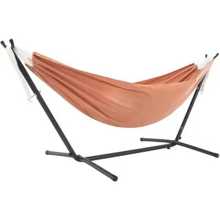 Vivere C8SUNCO Sunbrella®-Hängematte mit Gestell Coral (8 Fuß)