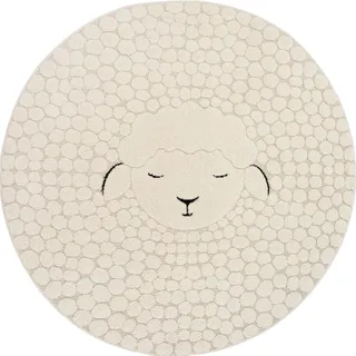 MERINOS Eclipse kids Kinderteppich Ø 160 cm Beige