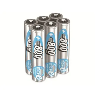 Ansmann maxE HR03 Micro (AAA)-Akku NiMH 800 mAh 1.2V 6St.