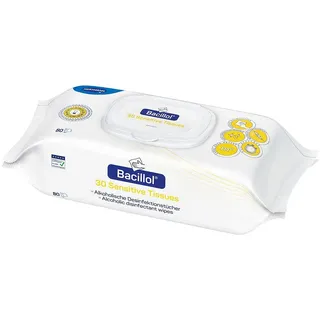 Hartmann Bode Bacillol® 30 Desinfektionstücher, Alkoholische Schnelldesinfektionstücher, 1 Flowpack Schnelldesinferktion Fläche