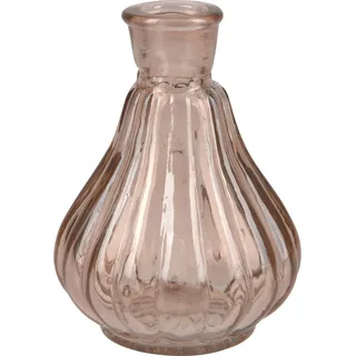 Vase Desert Flower Glas 11,43 cm x Ø 8,25 cm  Rosa