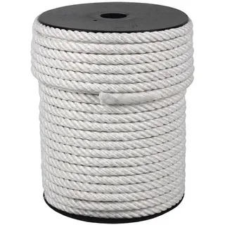 CARRETE CUERDA NYLON MATE (4/Cabos) 12MM 50 M - Unid: 1