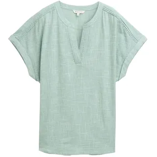 Tom Tailor Kurzarm-bluse Faded Green 38