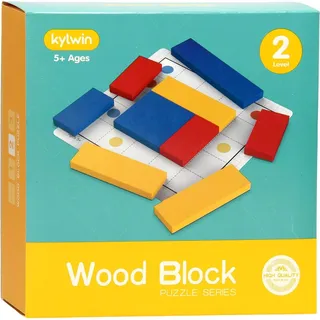 None IQ Puzzle Holz, Level 2