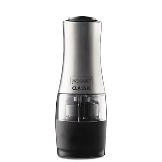 Maestro MR-1724 M Elektrische Mühle, Schwarz, Silber