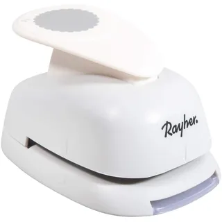 Rayher Motivstanzer Rund/Kreis mit Zierrand ø 3,81 cm Bastelset