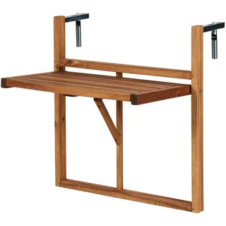 Butlers Gartentisch Lodge , Braun , Holz , 57x64x40 cm , Gartenmöbel, Gartentische, Balkontische