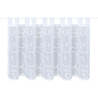 Gerster Quinta Schlaufen 150 x 50 cm weiß