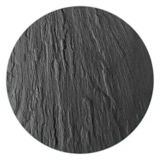 Wenko Topfuntersetzer aus Glas, Ø 20 cm, Dekorativer Glasuntersetzer zum Schutz von Möbeln, Motiv: Schiefer