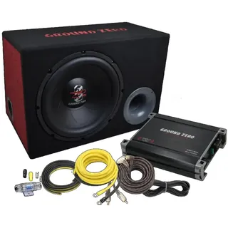 Ground Zero GZ BASS KIT 12.300X-II Subwoofer-Komplettset