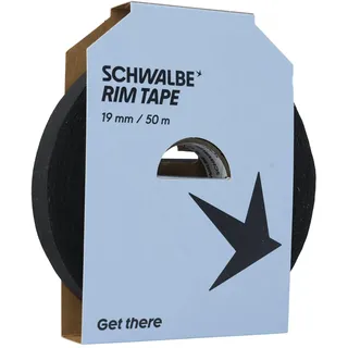 Schwalbe Felgenklebeband Textil Schwarz 19 mm x 50 m