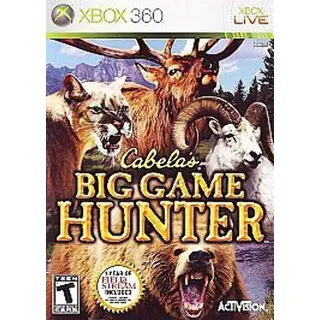 Cabela's Big Game Hunter