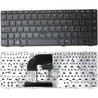 Canadian French Clavier Keyboard Tastatur mit TrackPoint Rahmen kompaibel für HP ProBook 6465b