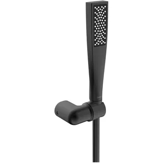 Hansa HANSAAURELIA Handbrausegarnitur, 1-strahlig, 4717013033, Farbe: Matt-Schwarz