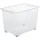 Aufbewahrungsbox Evo Easy 58,3 x 39,2 x 41 cm 1-tlg. transparent