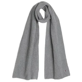 Tommy Hilfiger Schal TH Flag Pima Cotton Cash Scarf Mid Grey Heather