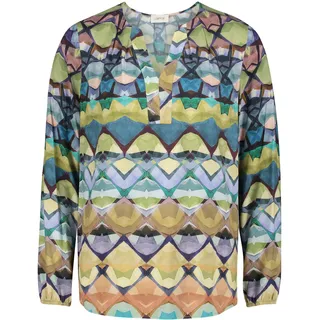 Cartoon Klassische Bluse »Casual-Bluse mit Muster«, bunt