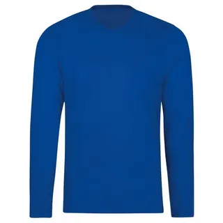 TRIGEMA Langarmshirt Blau XXL