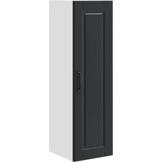 vidaXL Küchenschrank mit Regal Schwarz 30 x 31 x 100 cm Holzwerkstoff - Schwarz