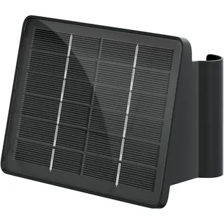 goobay LED-Solar-Wandleuchte Quadros, schwarz