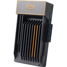 ZimaBoard - Single Card for Server, Router, Single Computer X86, Personal Cloud, Network Storage (NAS), 4K Server, Dual Gigabit Gateway - PCIe x4 SATA 6.0 Gb/s HDD/SSD (ZimaBoard 432 4G/32G)