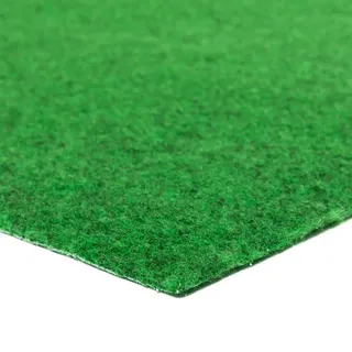 Steffensmeier Rasenteppich Grün 100/100 cm Wembley Xl , Kunststoff , Rechteckig , 100x1500 cm , UV-beständig , Teppiche und Böden, Terrassenböden & Balkonböden, Kunstrasen