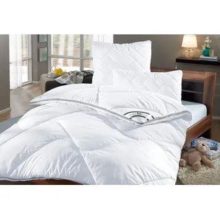fan Frankenstolz »Climacontrol® II m. Baumwollbezug« Bettwaren-Set, 135x200 cm, für den Winter geeignet weiß