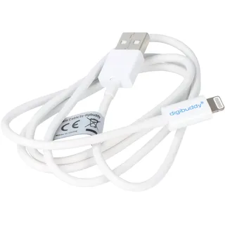 USB Sync- & Ladekabel für Apple iPhone XS, XS Max, XR, "Made for iOS" zertifiziert, für alle iPhone, Apple iPod, Apple iPod mit Lightning Connector