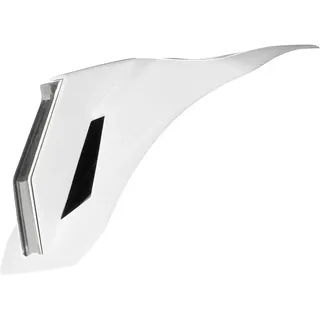 Icon AirformTM Helm-heckspoiler - White / Silver - One Size