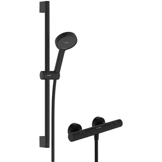 Hansgrohe Activera Select S Duschsystem Aufputz 95 EcoSmart Schwarz 28876670