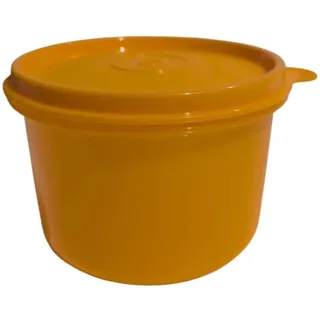 Tupperware Sommer Drops Schüssel mit Hängedeckel auslaufsicher Hitparade Frischedrops 450 ml Frischhaltedose 450ml orange