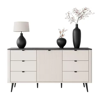 lookway Autumn 1D6S 160 x 82 x 40 cm Kaschmir / Grauer Stein