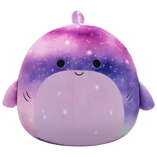 Squishmallows - Aaliyah der Hai 30 cm, offizielles Jazwares Plüsch, superweiches Kuscheltier